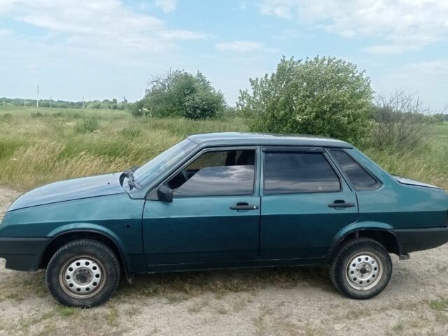 Зелений ВАЗ 21099, об'ємом двигуна 1.5 л та пробігом 200 тис. км за 850 $, фото 2 на Automoto.ua