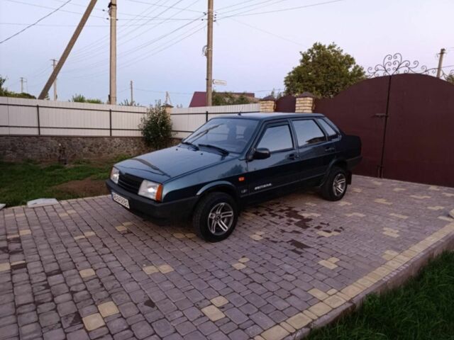 Зеленый ВАЗ 21099, объемом двигателя 1.5 л и пробегом 2 тыс. км за 1850 $, фото 2 на Automoto.ua