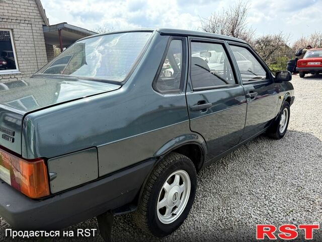 Зеленый ВАЗ 21099, объемом двигателя 1.5 л и пробегом 202 тыс. км за 2000 $, фото 8 на Automoto.ua