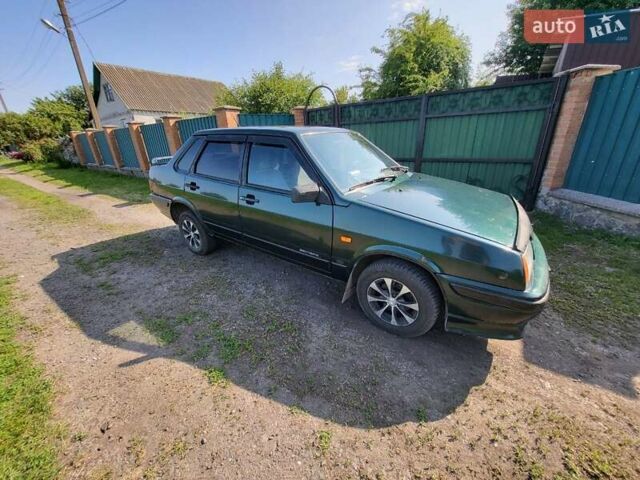 Зеленый ВАЗ 21099, объемом двигателя 1.5 л и пробегом 180 тыс. км за 1690 $, фото 3 на Automoto.ua