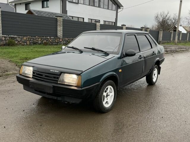 Зеленый ВАЗ 21099, объемом двигателя 1.5 л и пробегом 130 тыс. км за 1500 $, фото 7 на Automoto.ua