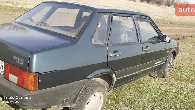 Зелений ВАЗ 21099, об'ємом двигуна 1.6 л та пробігом 192 тис. км за 2350 $, фото 4 на Automoto.ua