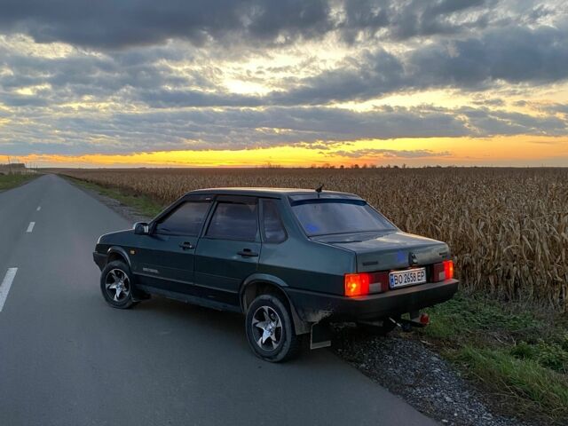 Зеленый ВАЗ 21099, объемом двигателя 1.5 л и пробегом 188 тыс. км за 1800 $, фото 16 на Automoto.ua