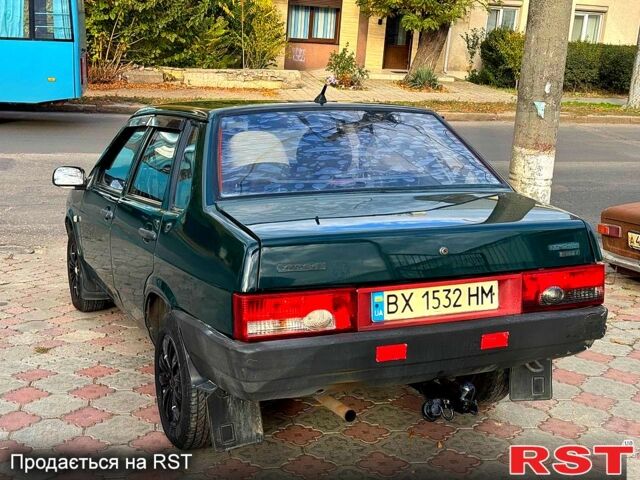 Зелений ВАЗ 21099, об'ємом двигуна 1.5 л та пробігом 300 тис. км за 1899 $, фото 3 на Automoto.ua