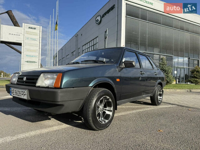 Зеленый ВАЗ 21099, объемом двигателя 1.5 л и пробегом 99 тыс. км за 2900 $, фото 4 на Automoto.ua