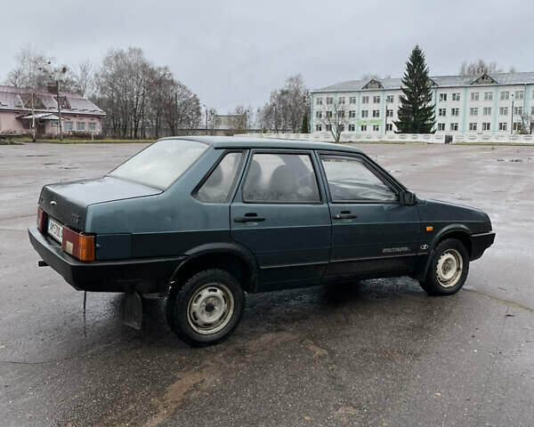 Зеленый ВАЗ 21099, объемом двигателя 1.5 л и пробегом 289 тыс. км за 1700 $, фото 2 на Automoto.ua