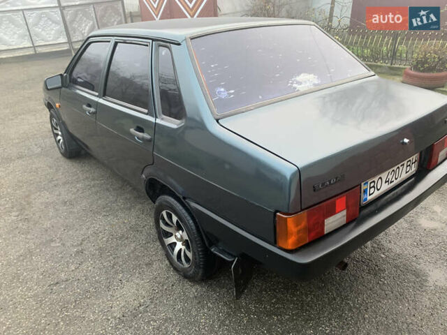 Зеленый ВАЗ 21099, объемом двигателя 1.5 л и пробегом 225 тыс. км за 1350 $, фото 19 на Automoto.ua