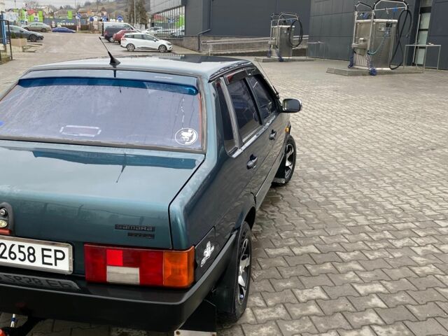 Зеленый ВАЗ 21099, объемом двигателя 1.5 л и пробегом 188 тыс. км за 1800 $, фото 5 на Automoto.ua