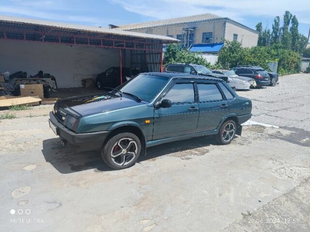 Зеленый ВАЗ 21099, объемом двигателя 0 л и пробегом 80 тыс. км за 1500 $, фото 7 на Automoto.ua