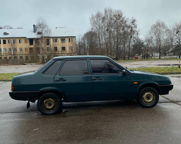 Зеленый ВАЗ 21099, объемом двигателя 1.6 л и пробегом 104 тыс. км за 2100 $, фото 6 на Automoto.ua