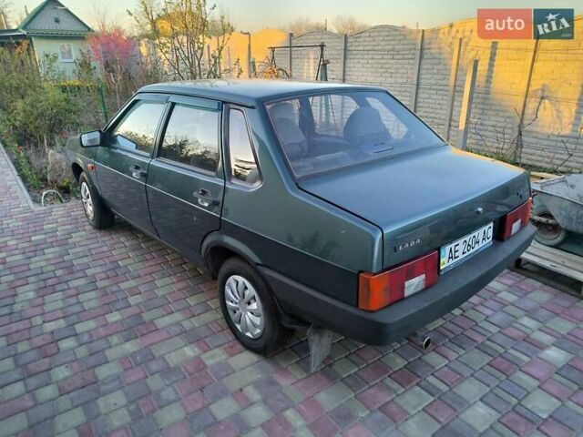Зеленый ВАЗ 21099, объемом двигателя 1.5 л и пробегом 176 тыс. км за 2300 $, фото 7 на Automoto.ua
