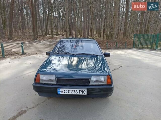 Зеленый ВАЗ 21099, объемом двигателя 1.5 л и пробегом 53 тыс. км за 1150 $, фото 1 на Automoto.ua