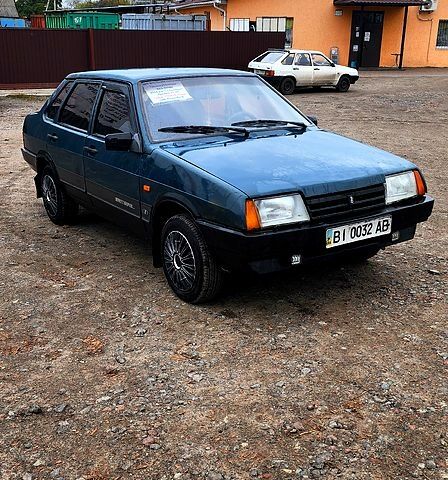 Зеленый ВАЗ 21099, объемом двигателя 1.5 л и пробегом 0 тыс. км за 1500 $, фото 1 на Automoto.ua