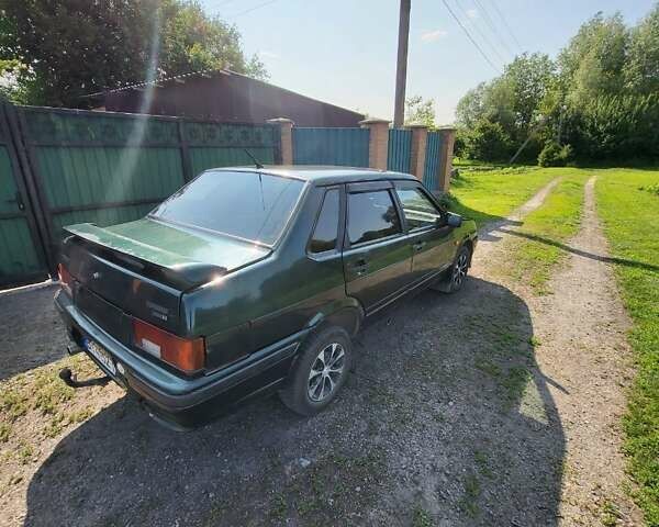 Зеленый ВАЗ 21099, объемом двигателя 1.5 л и пробегом 180 тыс. км за 1690 $, фото 2 на Automoto.ua
