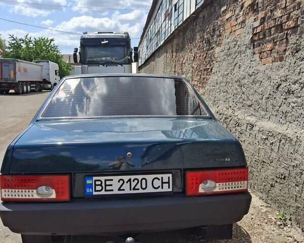 Зеленый ВАЗ 21099, объемом двигателя 1.5 л и пробегом 250 тыс. км за 2500 $, фото 3 на Automoto.ua