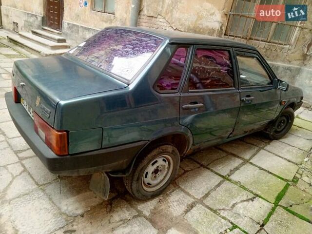 Зелений ВАЗ 21099, об'ємом двигуна 1.6 л та пробігом 151 тис. км за 800 $, фото 2 на Automoto.ua