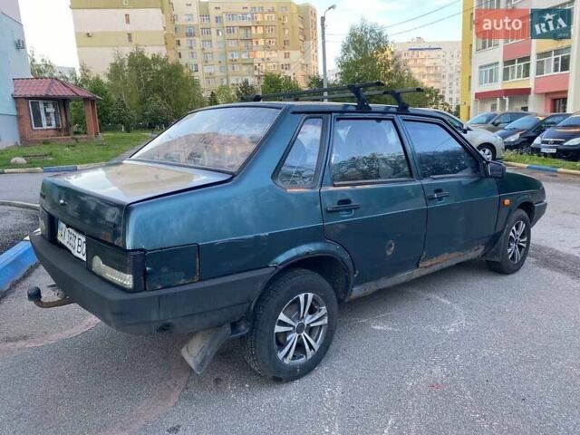 Зелений ВАЗ 21099, об'ємом двигуна 1.6 л та пробігом 318 тис. км за 1100 $, фото 7 на Automoto.ua