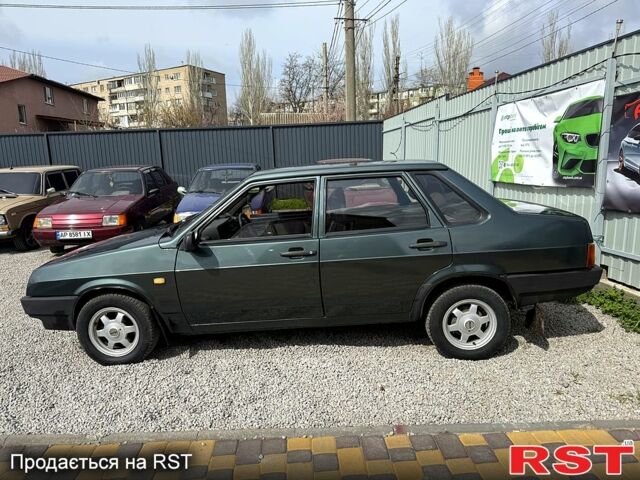 Зеленый ВАЗ 21099, объемом двигателя 1.5 л и пробегом 202 тыс. км за 2000 $, фото 10 на Automoto.ua