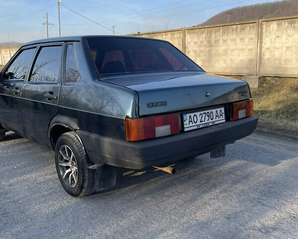 Зелений ВАЗ 21099, об'ємом двигуна 1.5 л та пробігом 190 тис. км за 1330 $, фото 1 на Automoto.ua