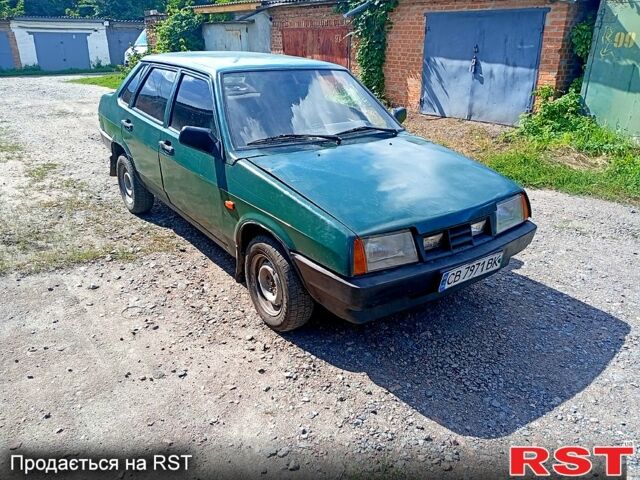 Зелений ВАЗ 21099, об'ємом двигуна 1.5 л та пробігом 330 тис. км за 850 $, фото 6 на Automoto.ua