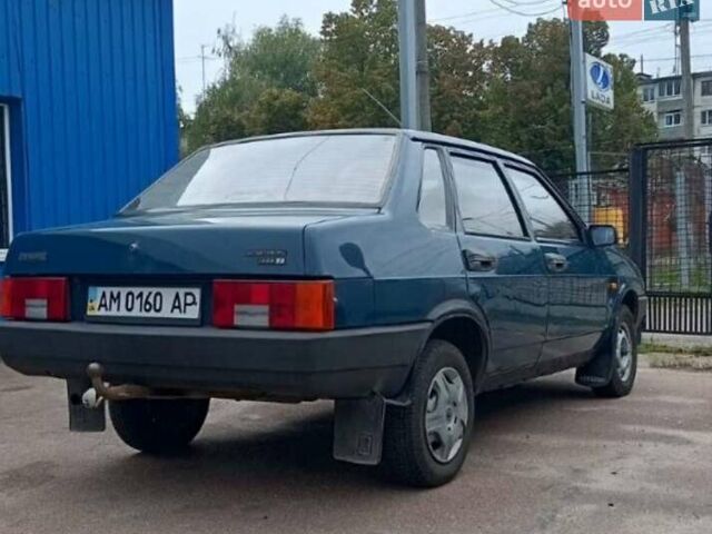 Зелений ВАЗ 21099, об'ємом двигуна 1.6 л та пробігом 146 тис. км за 1200 $, фото 2 на Automoto.ua