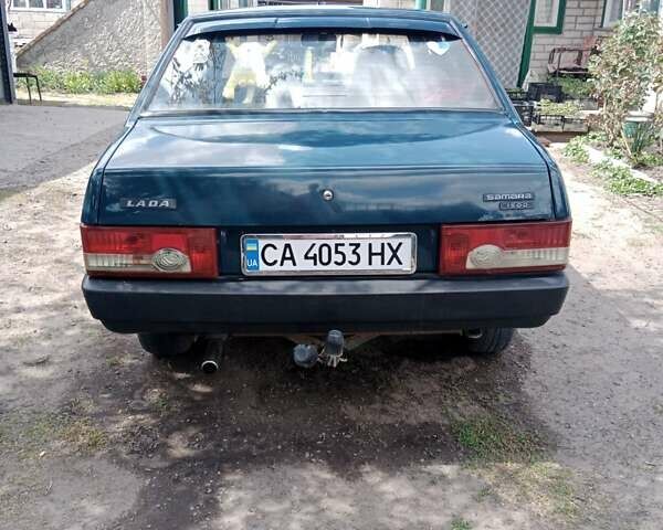 Зеленый ВАЗ 21099, объемом двигателя 1.5 л и пробегом 493 тыс. км за 1500 $, фото 2 на Automoto.ua