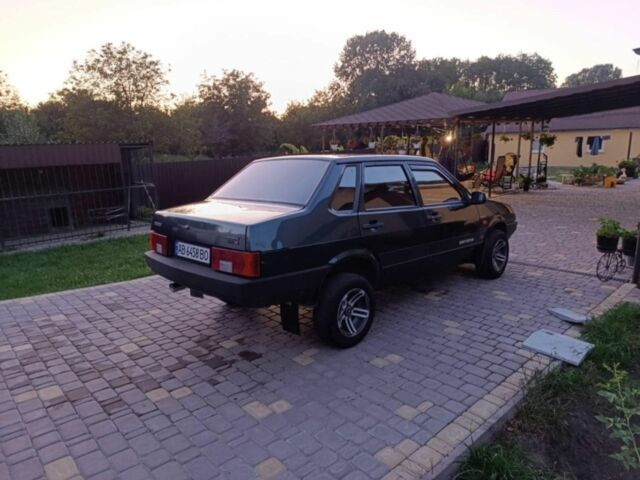 Зеленый ВАЗ 21099, объемом двигателя 1.5 л и пробегом 2 тыс. км за 1850 $, фото 1 на Automoto.ua