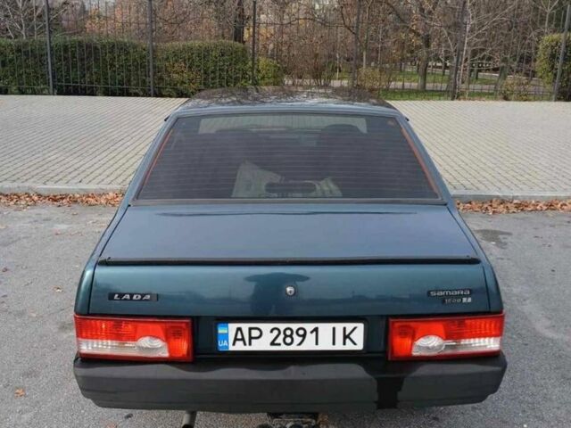 Зеленый ВАЗ 21099, объемом двигателя 1.5 л и пробегом 300 тыс. км за 2200 $, фото 3 на Automoto.ua