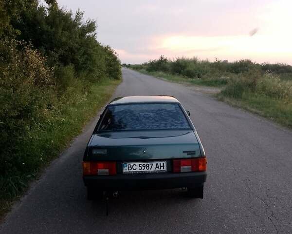 Зеленый ВАЗ 21099, объемом двигателя 1.5 л и пробегом 160 тыс. км за 2000 $, фото 4 на Automoto.ua