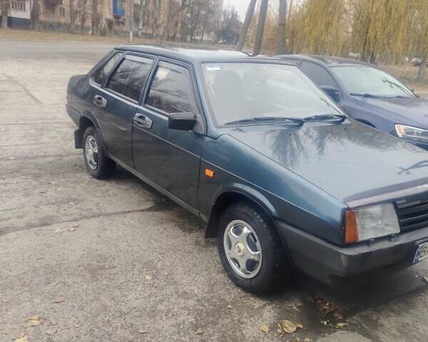 Зеленый ВАЗ 21099, объемом двигателя 1.5 л и пробегом 79 тыс. км за 2300 $, фото 8 на Automoto.ua