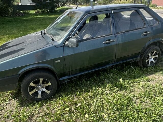 Зеленый ВАЗ 21099, объемом двигателя 1.5 л и пробегом 274 тыс. км за 1400 $, фото 1 на Automoto.ua
