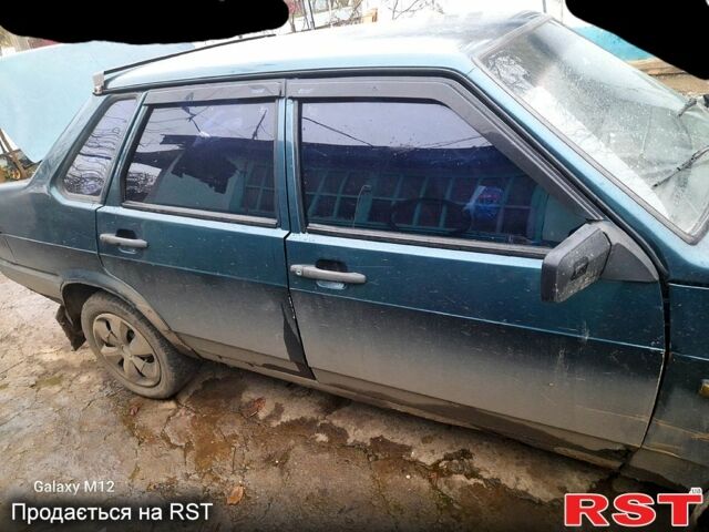 Зелений ВАЗ 21099, об'ємом двигуна 1.5 л та пробігом 196 тис. км за 800 $, фото 1 на Automoto.ua