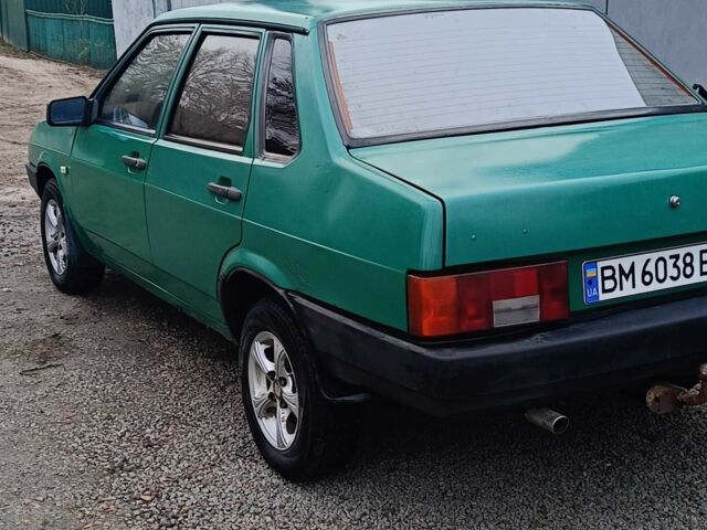 Зелений ВАЗ 21099, об'ємом двигуна 1.5 л та пробігом 208 тис. км за 1350 $, фото 3 на Automoto.ua