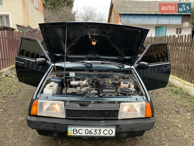 Зеленый ВАЗ 21099, объемом двигателя 1.6 л и пробегом 155 тыс. км за 1950 $, фото 19 на Automoto.ua