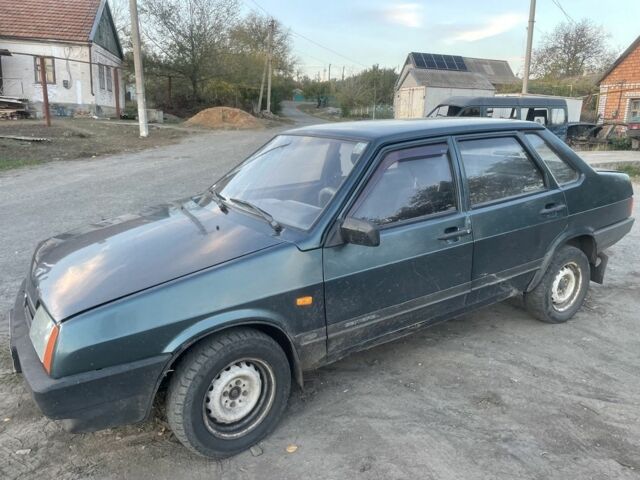 Зелений ВАЗ 21099, об'ємом двигуна 1.5 л та пробігом 278 тис. км за 912 $, фото 3 на Automoto.ua