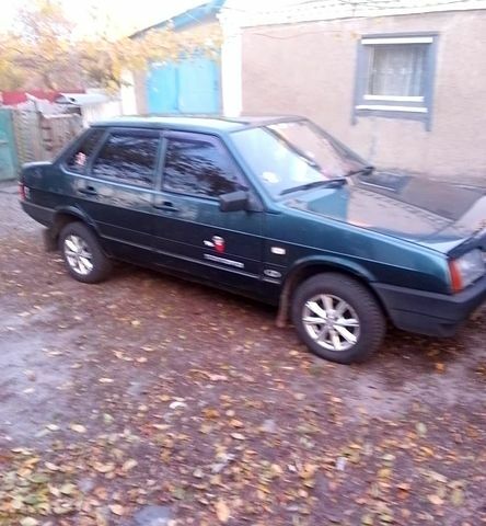 Зеленый ВАЗ 21099, объемом двигателя 1.6 л и пробегом 0 тыс. км за 900 $, фото 1 на Automoto.ua