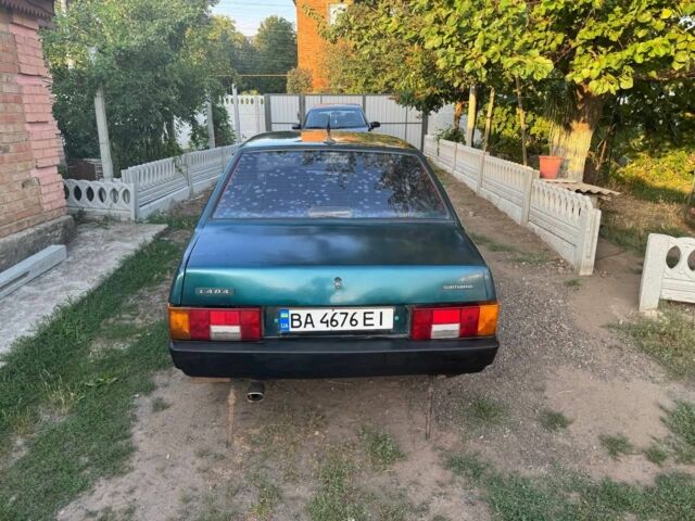 Зеленый ВАЗ 21099, объемом двигателя 1.5 л и пробегом 230 тыс. км за 1300 $, фото 5 на Automoto.ua