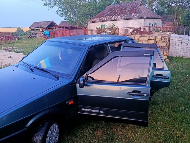 Зеленый ВАЗ 21099, объемом двигателя 1.5 л и пробегом 159 тыс. км за 2100 $, фото 8 на Automoto.ua