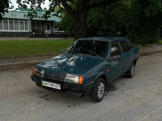 Зеленый ВАЗ 21099, объемом двигателя 1.6 л и пробегом 300 тыс. км за 1350 $, фото 11 на Automoto.ua