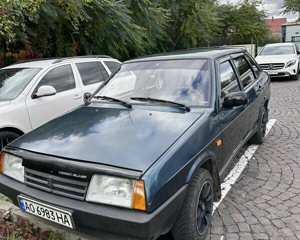 Зеленый ВАЗ 21099, объемом двигателя 1.5 л и пробегом 168 тыс. км за 1400 $, фото 5 на Automoto.ua