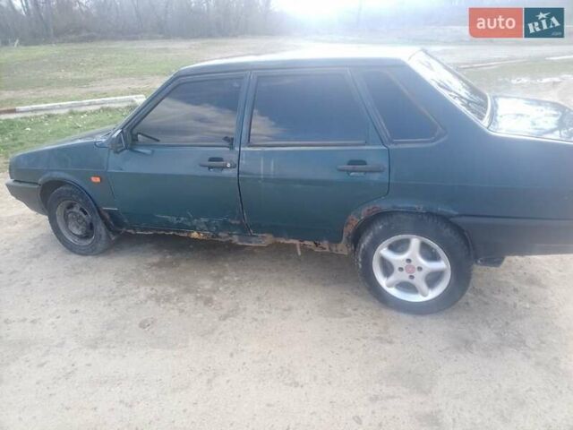 Зеленый ВАЗ 21099, объемом двигателя 1.5 л и пробегом 232 тыс. км за 750 $, фото 9 на Automoto.ua