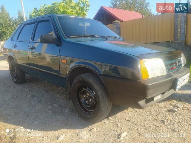 Зелений ВАЗ 21099, об'ємом двигуна 1.5 л та пробігом 177 тис. км за 2600 $, фото 5 на Automoto.ua