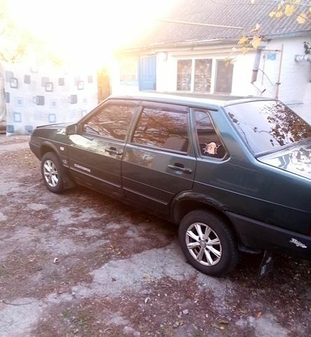 Зеленый ВАЗ 21099, объемом двигателя 1.6 л и пробегом 0 тыс. км за 900 $, фото 2 на Automoto.ua