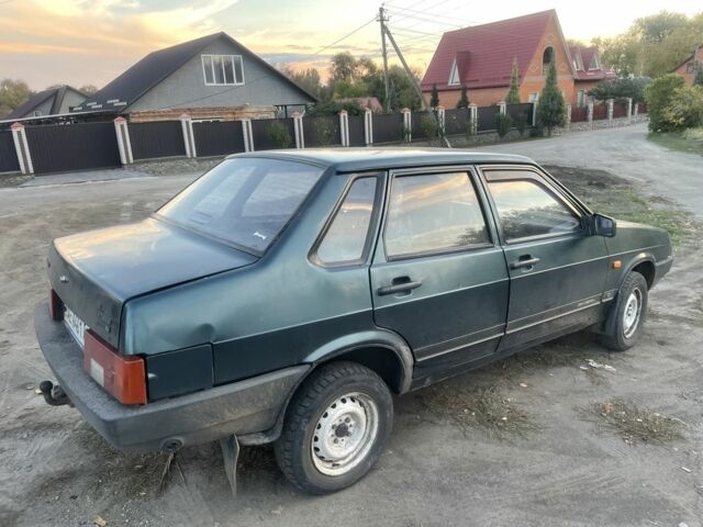 Зелений ВАЗ 21099, об'ємом двигуна 1.5 л та пробігом 278 тис. км за 912 $, фото 2 на Automoto.ua