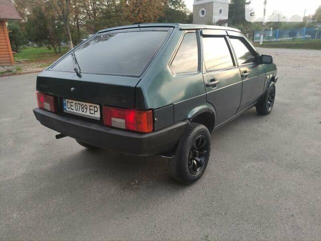 Зеленый ВАЗ 21099, объемом двигателя 1.5 л и пробегом 193 тыс. км за 1350 $, фото 12 на Automoto.ua