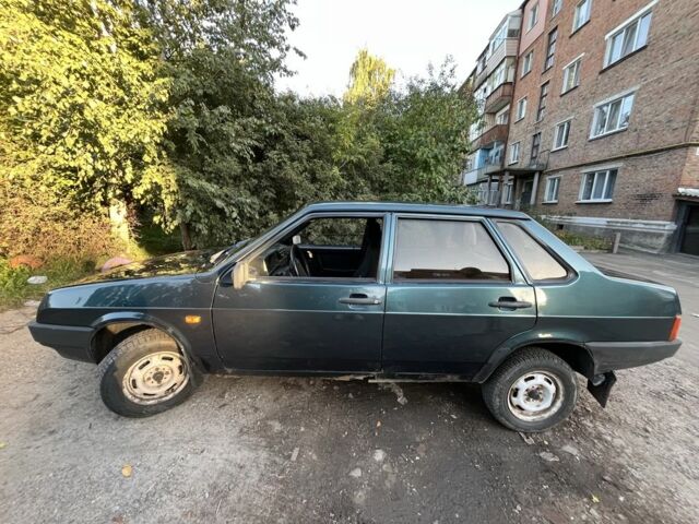 Зелений ВАЗ 21099, об'ємом двигуна 1.5 л та пробігом 198 тис. км за 800 $, фото 5 на Automoto.ua