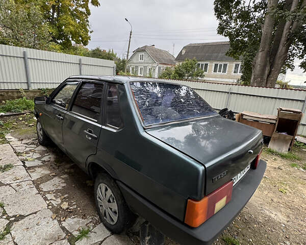 Зелений ВАЗ 21099, об'ємом двигуна 1.5 л та пробігом 217 тис. км за 1500 $, фото 4 на Automoto.ua