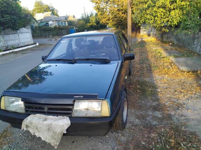 Зеленый ВАЗ 21099, объемом двигателя 1.5 л и пробегом 400 тыс. км за 1046 $, фото 1 на Automoto.ua