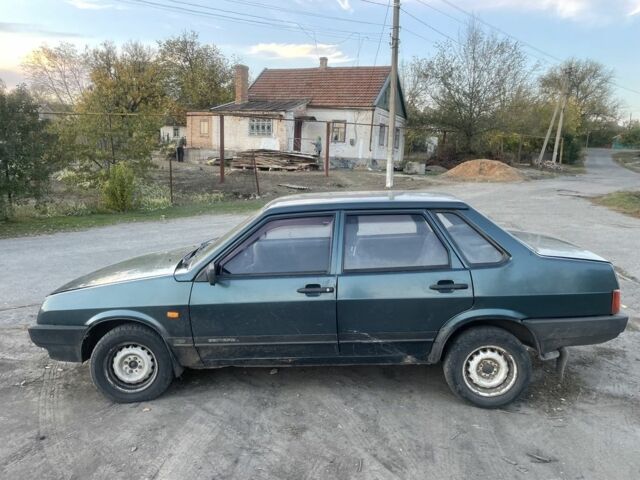 Зелений ВАЗ 21099, об'ємом двигуна 1.5 л та пробігом 278 тис. км за 912 $, фото 4 на Automoto.ua