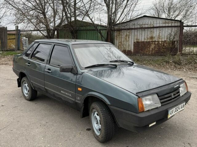 Зелений ВАЗ 21099, об'ємом двигуна 1.5 л та пробігом 185 тис. км за 1250 $, фото 1 на Automoto.ua